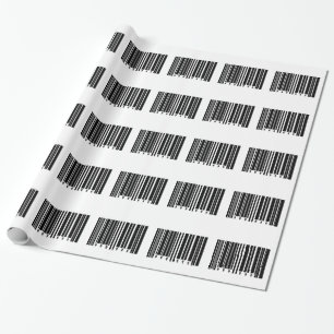 Papel De Presente Código de barras
