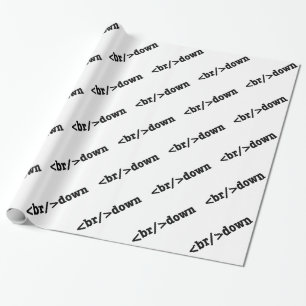 Papel De Presente código HTML detalhado