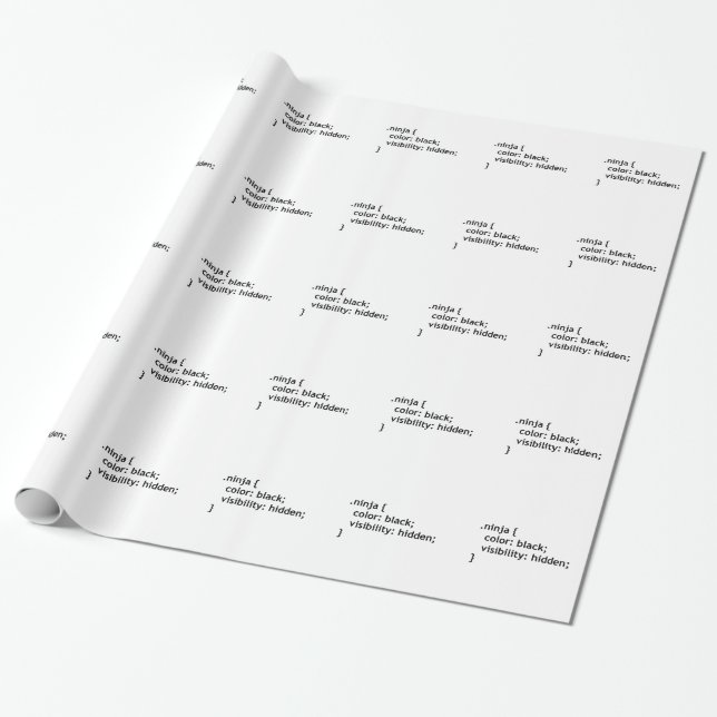 Papel De Presente código ninja, script (Desenrolado)