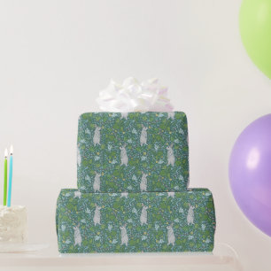 Papel De Presente Coelhinho Branco da Páscoa dia de as mães