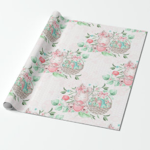 Papel De Presente Coelhinho da Páscoa Bonito