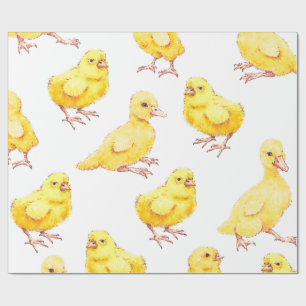 Papel De Presente Coelhinhos da Páscoa