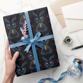 Papel De Presente Coelho Bonito com Alma de Cenoura Espumante