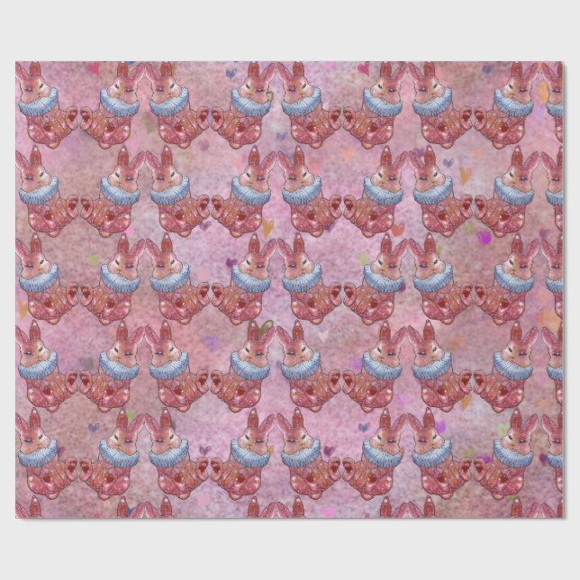 Papel De Presente Coelho chamado Ladybug (Aberto)