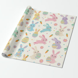 Papel De Presente Coelho da Páscoa