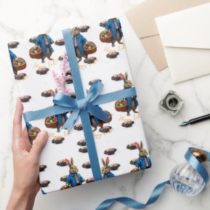 Papel De Presente Coelho da Páscoa