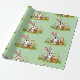 Papel De Presente coelho de Páscoa