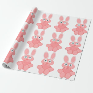 PAPEL DE PRESENTE COELHO DO PINK BUNNY