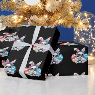 Papel De Presente Coelho Feliz de Páscoa Coelho Jogos Jogador Jogos