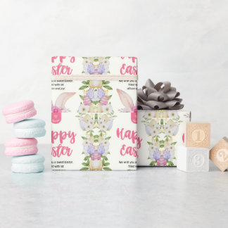 Papel De Presente Coelho felz pascoa