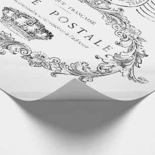 Papel De Presente Colagem em torre Eiffel