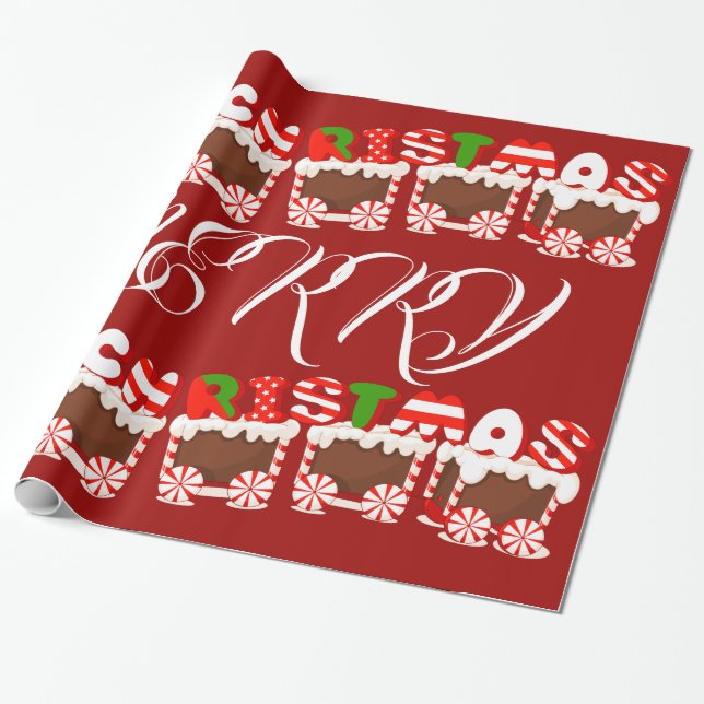 PAPEL DE PRESENTE COLEÇÃO DE NATAL DE SUZANNE ELIZABETH (Desenrolado)
