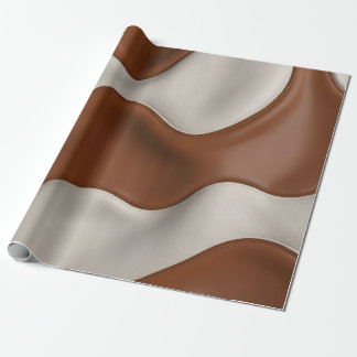Papel De Presente Coleção Elegante Luxuosa Popular de Couro de Vaca