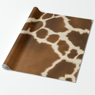 Papel De Presente Coleção Moderna de Leather Faux Faux Cow