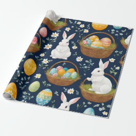 Papel De Presente Coleção Popular de Felzs pascoa Bunny