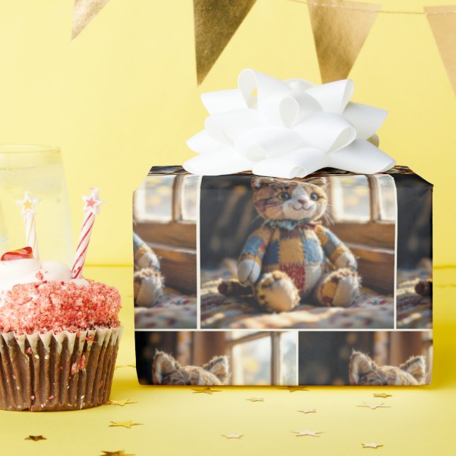 Papel De Presente Coleta de Correções na Janela (Festa de aniversário)