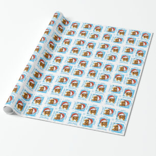 Papel De Presente Collie feliz de Howliday