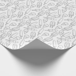 Papel De Presente Coloração do picolé e do Sorvete no seu próprio pa