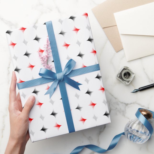 Papel De Presente Coloração Poligonal (Presentear)