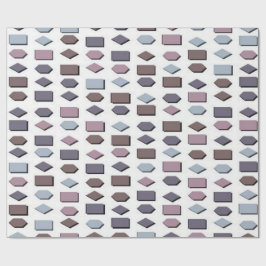 Papel De Presente Colorful Graphics