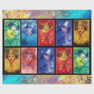 Papel De Presente COLORIDA COLORIDA COLETA DE VINHOS VêCULOS DE Carn