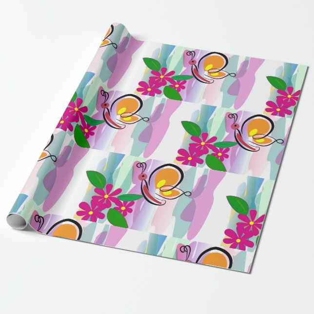 Papel De Presente colorido (Desenrolado)