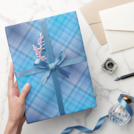Papel De Presente Colorido Padrão de Listras de Inverno Primavera Ve