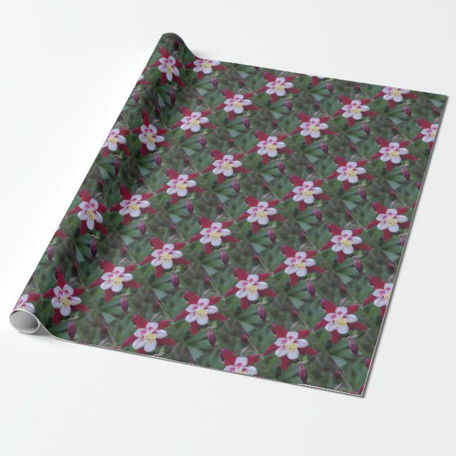 Papel De Presente Columbina (Desenrolado)