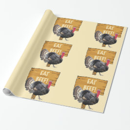 Papel De Presente Coma papel de moldagem de carne de bovino