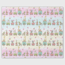 Comboio de Circo de Animais de Bebês