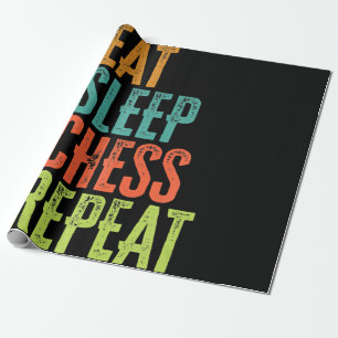 Papel De Presente comer xadrez de dormir repita lenda do grande mest