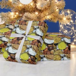 Papel De Presente Comida vegetal indiana