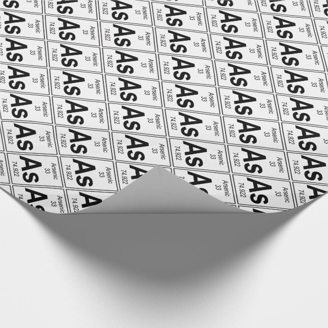 Papel De Presente Como - Arsênico (Ponta)