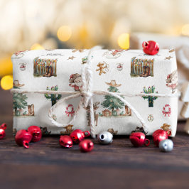 Papel De Presente Como vai Natal | Diversão Western Personalizado 