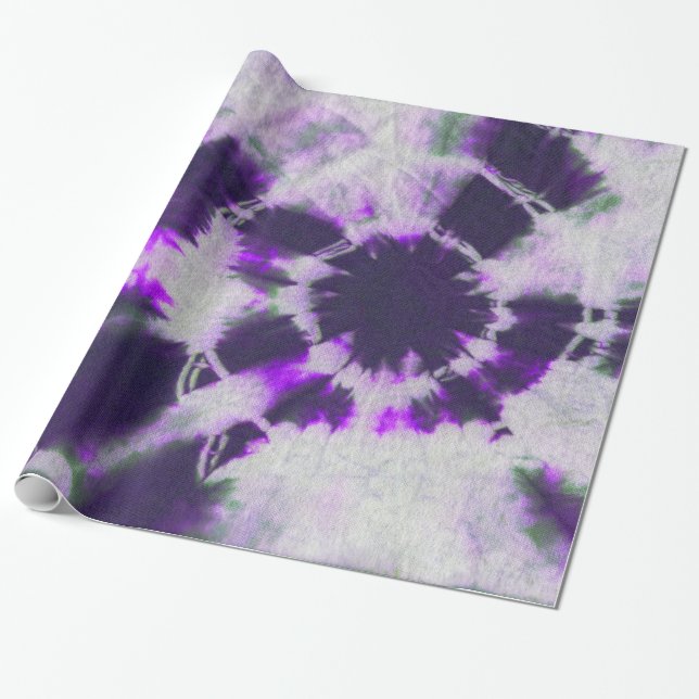 Papel De Presente Composição #1 da tintura do laço por Michael Moffa (Desenrolado)