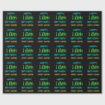 Computação digital divertida no 18º aniversário