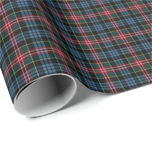 Papel De Presente Comyn - Cumming Clan Tartan (Ponta do rolo)