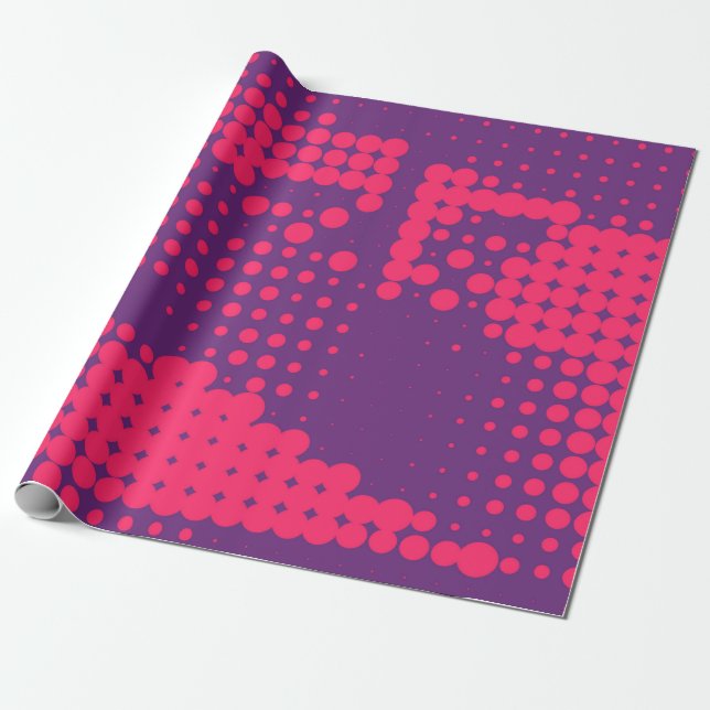 Papel De Presente Conceito de abstrato Creative história em quadrinh (Desenrolado)