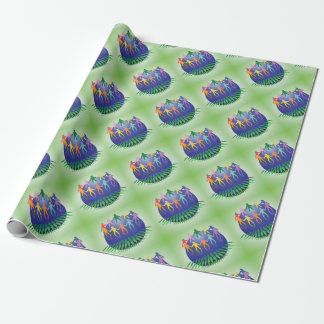 Papel De Presente Conceito dos trabalhos em equipe