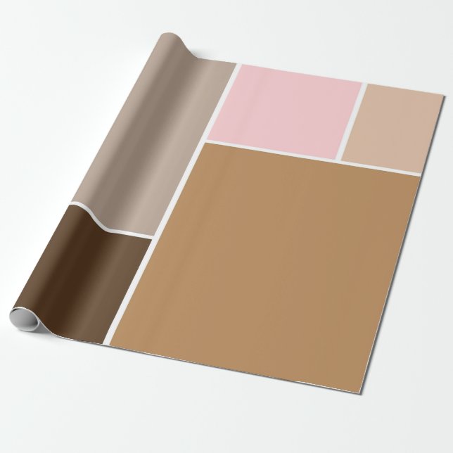 Papel De Presente Conch Seashell Colors (Desenrolado)