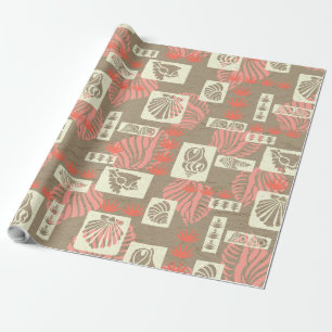 Papel De Presente Conchas Submarinas de Kua Bay no Havaí