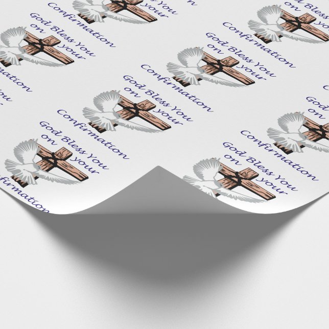 Papel De Presente Confirmação Abençoada (Ponta)