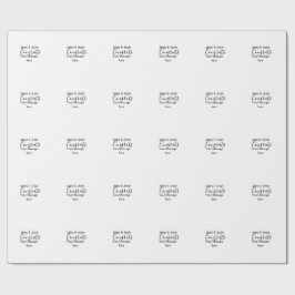 Papel De Presente Congrats add name message wedding newly wed couple