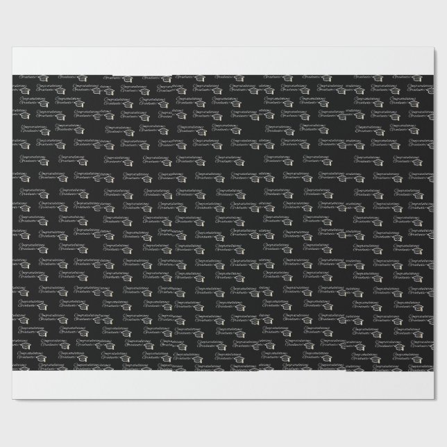 Papel De Presente Congratulations Graduate (Aberto)