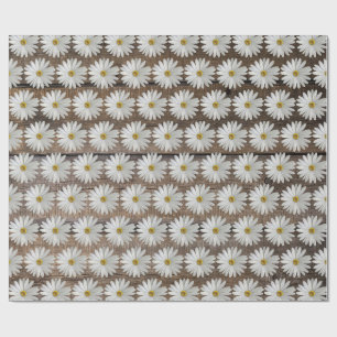 Papel De Presente Conselho de Daisy Flower Barn