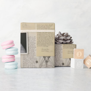 Papel De Presente Conselho de investigação com fotografias e notas