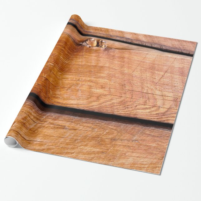 Papel De Presente Conselho Meteorológico Quente Faux Lado (Desenrolado)