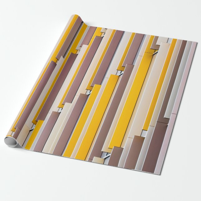 PAPEL DE PRESENTE CONSTRUÇÃO CONCRETA AMARELO DURANTE O DIA (Desenrolado)
