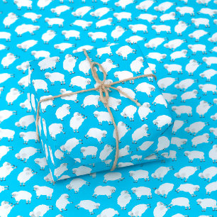 Papel De Presente Contagem de Ovinos