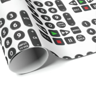 Papel De Presente Controlo a distância da tevê